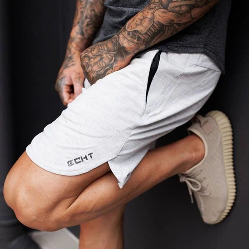 Summer Gym Shorts Men Fitness Sport Shorts Men Cotton Dry Fit Running Jogging Shorts Workout Outdoor Rashgard Short Pants