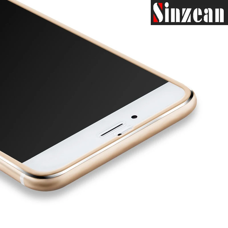 Sinzean 50 шт. для iphone 8 plus/7 Plus/6/6 S plus 3D изогнутый полностью покрытый край из титанового сплава Закаленное стекло протектор экрана
