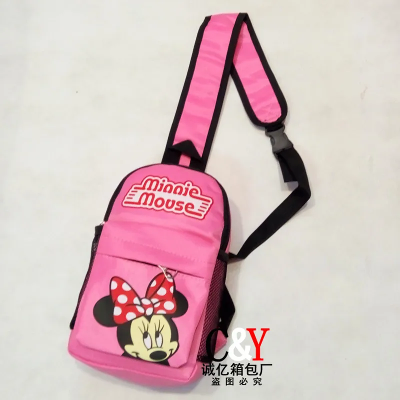 Disney Микки Маус Детская сумка на плечо с мультяшным рисунком сумка-мессенджер для девочек и мальчиков Сумочка Кошелек для монет милое хранение замороженная Эльза Талия