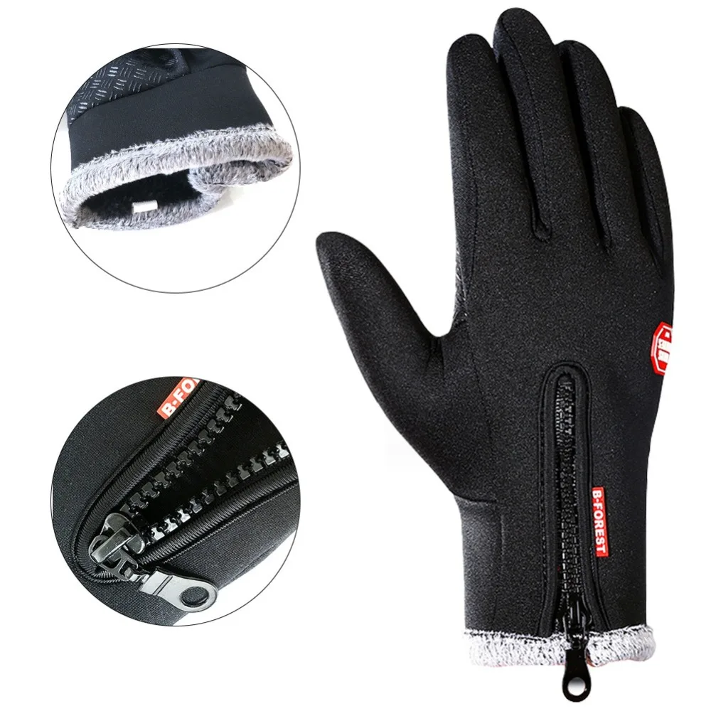 West biking Утепленные зимние велосипедные перчатки спортивные термальные велосипедные перчатки мужские и женские мотоциклетные перчатки для рыбалки походные теплые перчатки