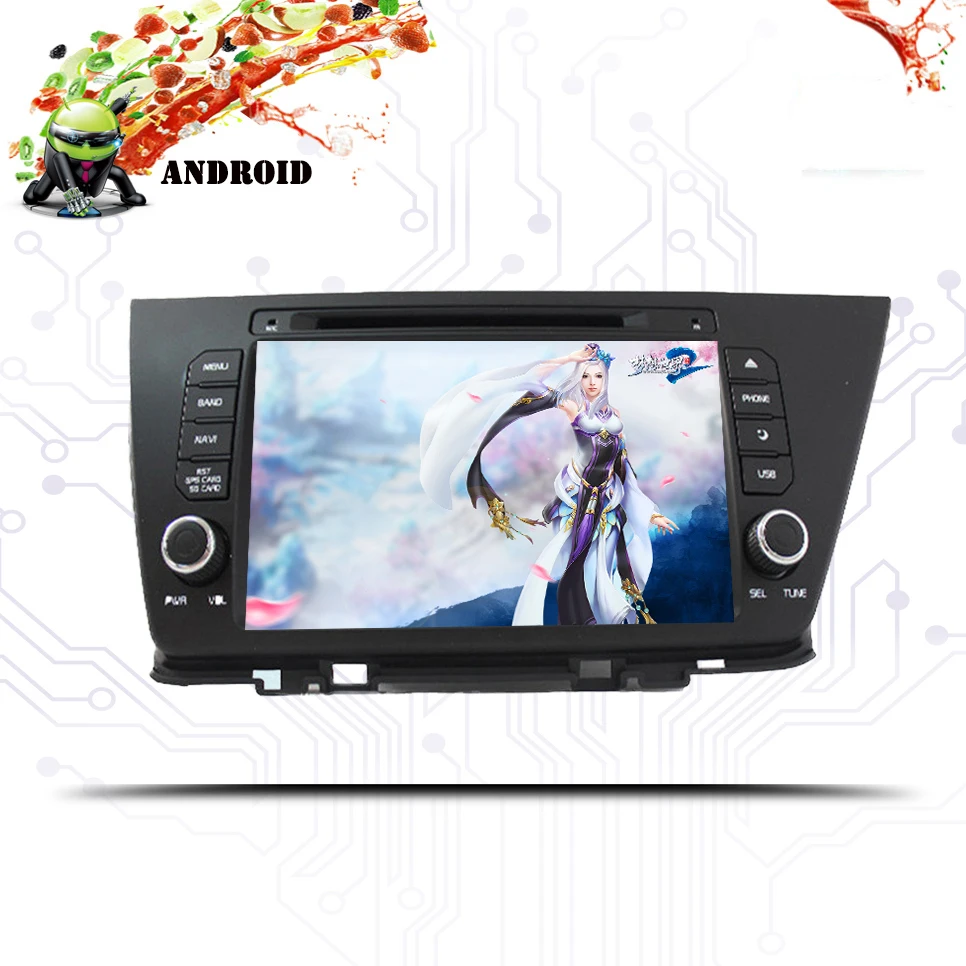 Clearance Android 9.0 4G+64G CAR DVD PLAYER 1024*600 solution FOR KIA NIRO 2016 2017 2018 Autoradio stereo multimedia player bluetooth gps 4