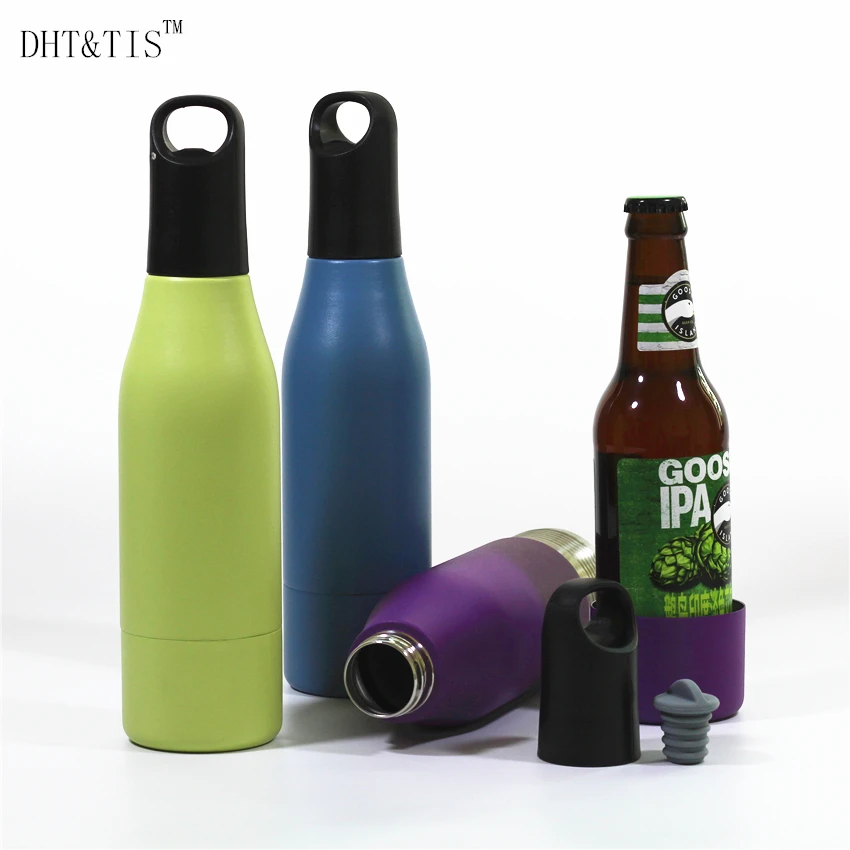 

Stainless Steel Beer Bottle Holder Bottle Opener Insulator within Bottle Keeps Beer Cold Fits Most 12oz Bottles can you swig it