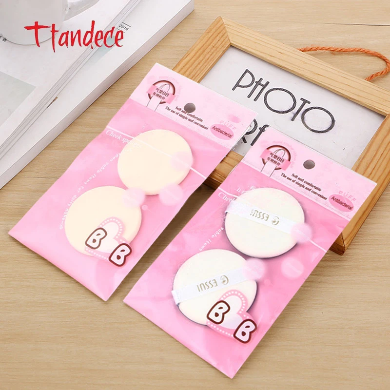 

2pcs Air Cushion Powder Puff Cosmetic Puff Makeup Beauty Puff Wet and Dry Dual-use Air Cushion Makeup Foundation Soft Beauty