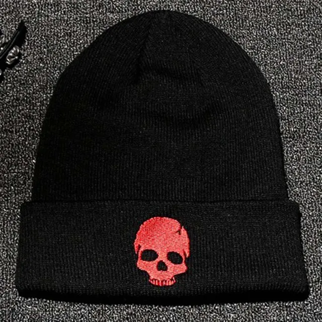 Men's Winter Skull Beanies Hats For Men Women Winter Knit Hat Caps