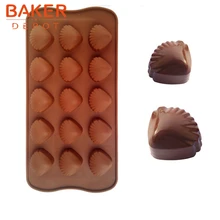 Силиконовые формы Новые 15 решеток шоколадная форма ледяной куб оболочки SICM-115-5