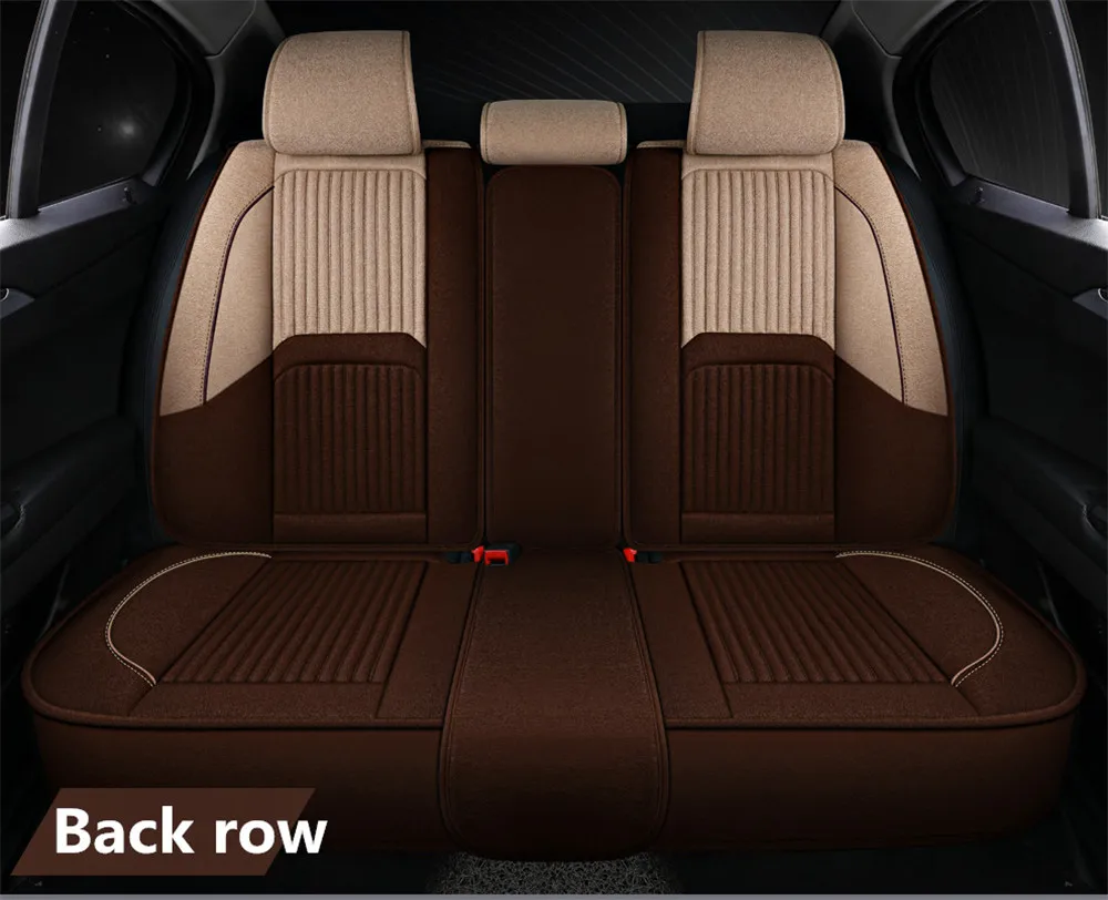 Пользовательские волокна льна сиденья автомобиля деталей интерьера универсальные подушки сиденья Тюнинг автомобилей для hyundai i30 ix35 ix25 Elantra