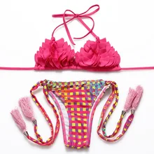 New arrival Sexy Women Bikini Swimwear Brazilian Bandage Bikini Swimsuit stars Bathing suits