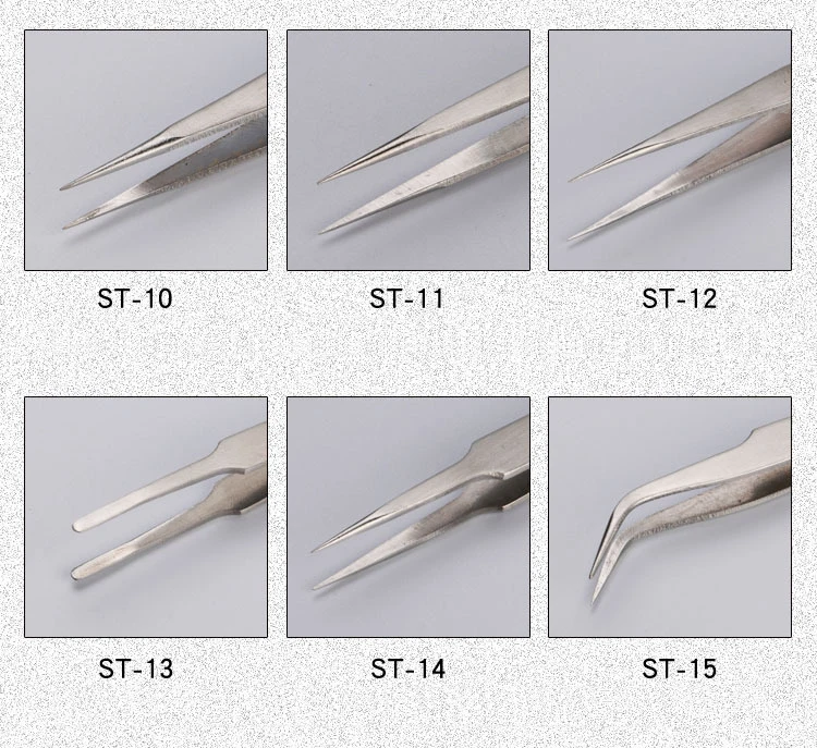 Нержавеющая сталь анти-магнитные промышленные пинцеты из нержавеющей стали защелка Пинцет плоскогубцы Пинцет Набор электрика ремонт