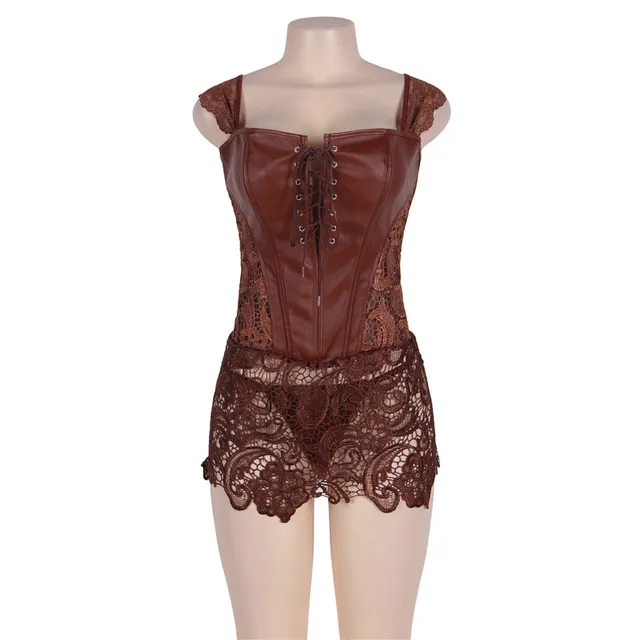 Buy Comeonlover S 6xl Plus Size Corset Faux Leather 