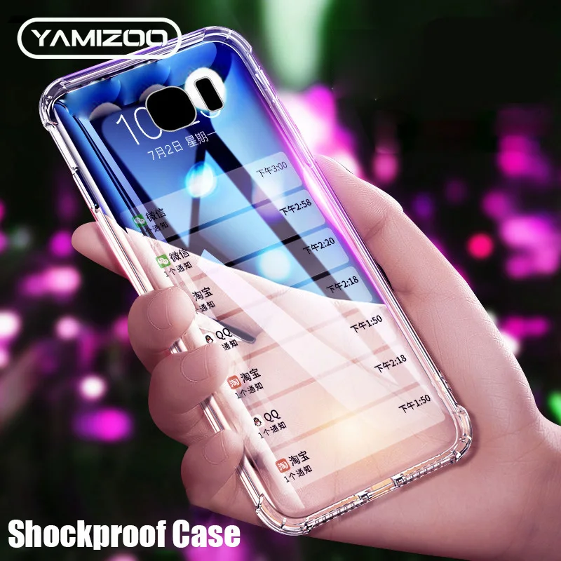 Силиконовый чехол YAMIZOO для Samsung Galaxy A9S A9 2018 A7 A8 A6 Plus A5 прозрачные чехлы телефонов |