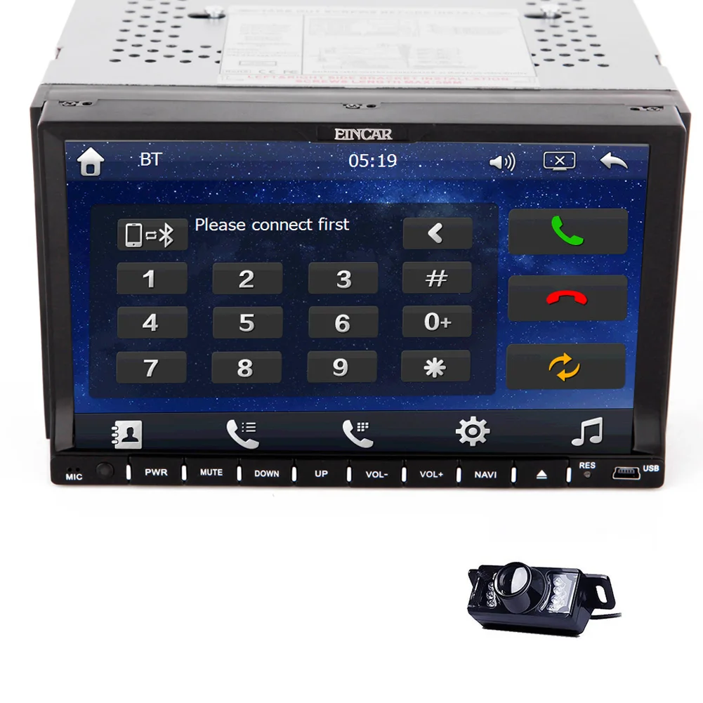 Top Navigator Radio 2 Din win8 Car DVD Player Logo Receiver System CD iPod FM Sub Music MP5 MP3 8GB GPS Map Stereo PC 13
