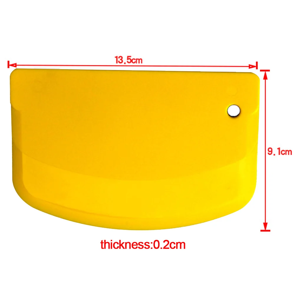 Помадка изогнутые края посуда Гладкий резак торт тесто скребок Кондитерские инструменты гибкий безопасный пластиковый шпатель Кухонные гаджеты выпечки