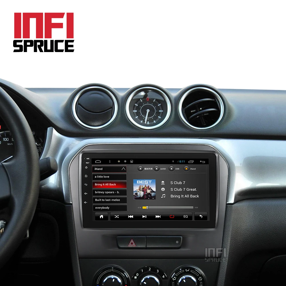 Автомобильный dvd плеер android 8 1 для suzuki vitara 2015 2016 мультимедийное радио стерео gps с