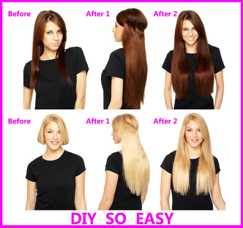 hair extensions white girl