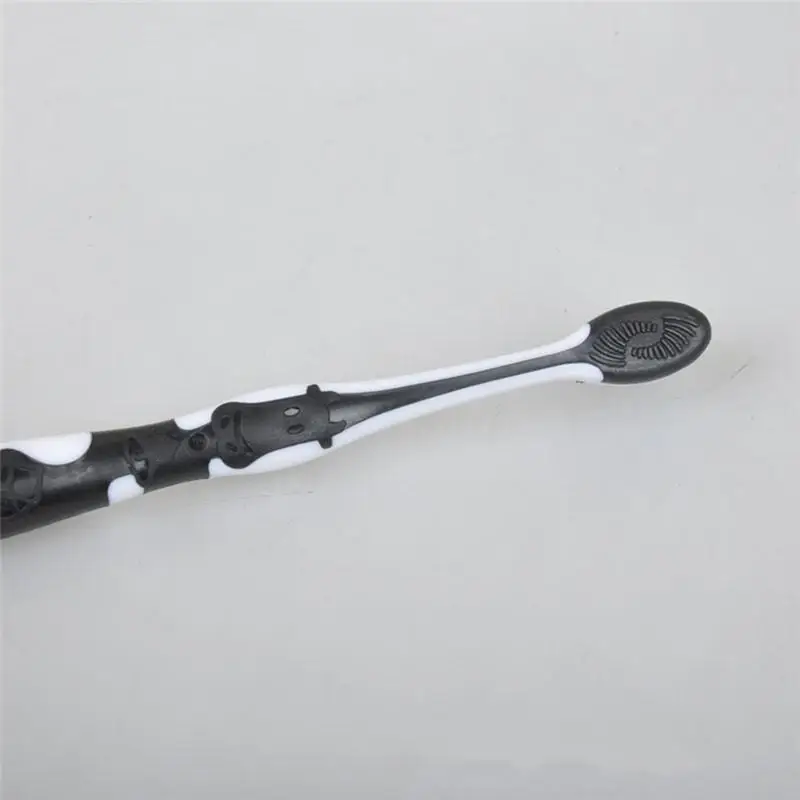 Cartoon Children Silicone PP Tooth brush Cartoon Cow Rabbit Children Kids Toothbrush With Free Gifts Mount suck Rack Teeth Care