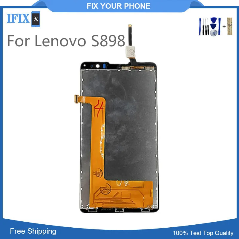 Для lenovo S898 ЖК-дисплей с сенсорным экраном замена дигитайзера части 5 3 &quot10