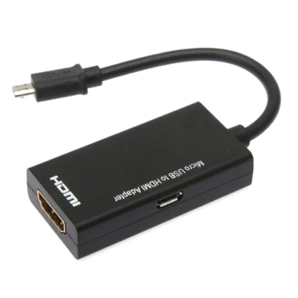 Микро USB Штекерный кабель для HDMI гнездовой адаптер Samsung LG HUAWEI NOKIA HTC|Кабели HDMI| |