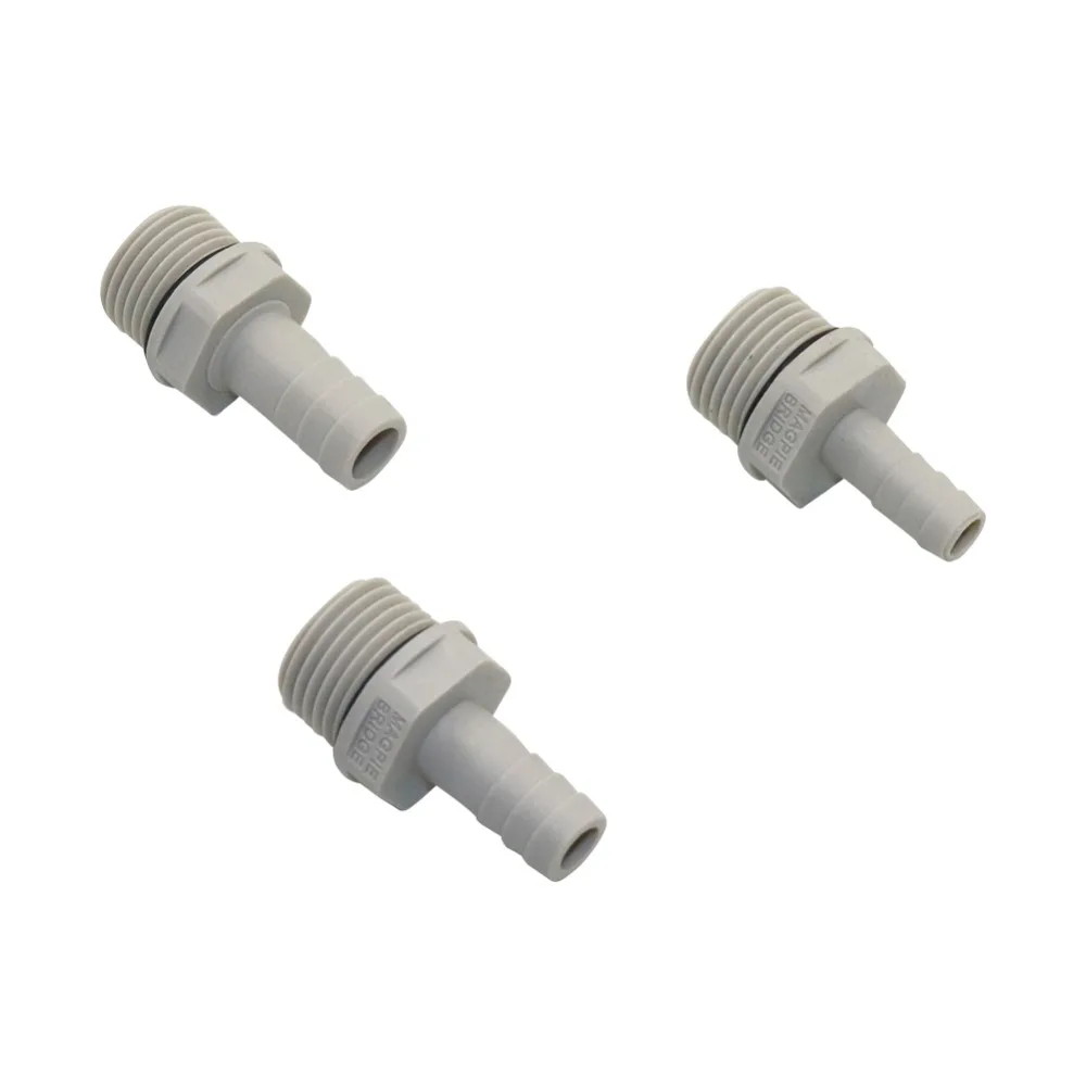 Lily Tank Connector Straight 10/12 mm with seal and nut tank lead through 