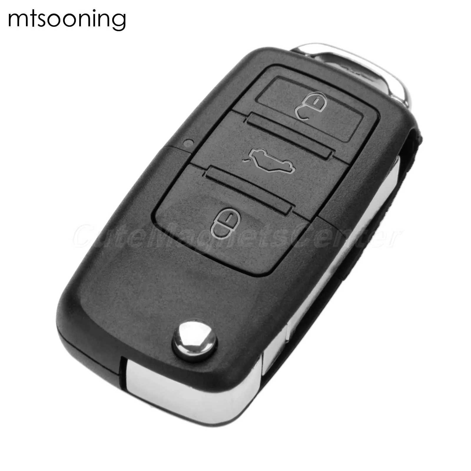 

mtsooning Remote Key 3 Buttons 434 MHz ID48 Chip HU66 Blade For Volkswagen Caddy Eos Golf Plus Jetta Sirocco Tiguan Touran