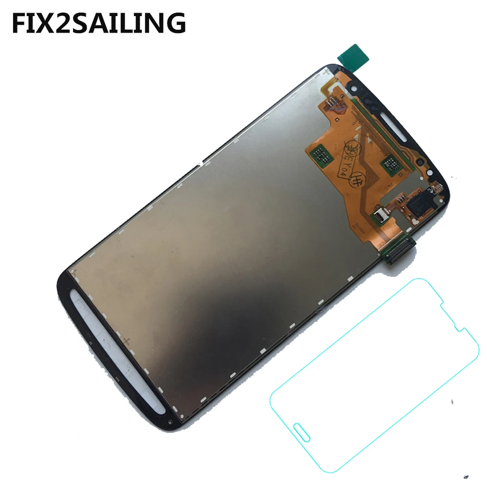 

LCD Super AMOLED LCD Display 100% Tested Working Touch Screen Assembly For Samsung Galaxy S4 Active i9295 i537 White/Grey