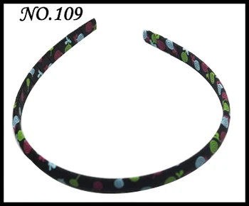 

free shipping newest 220pcs popular ribbon wrapped headbands fashion girl hard headbands mix color headbands