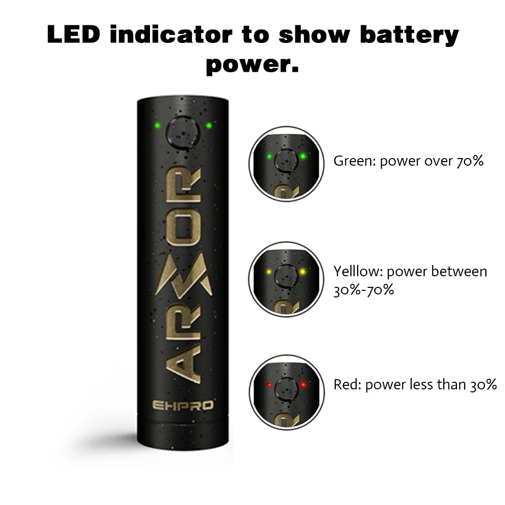 Ehpro Armor Prime Mechanical Mod Black Color 510 Thread 21700 20700 18650 Battery Electronic Cigarette Vape Mech Mod Brass Ehpro Armor Prime Mechanical Mod Black Color 510 Thread 21700 20700 18650 Battery Electronic Cigarette Vape Mech Mod Brass
