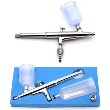 0,3 ММ Аэрограф, пистолет-распылитель комплект многоцелевой самотеком двойного действия ручка-распылитель для ногтей тела Краски украшения кисти