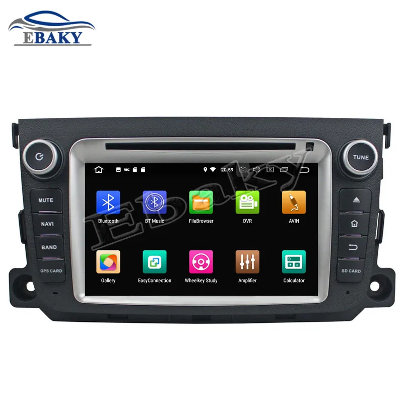 Perfect NaviTopia 7inch 4GB RAM 64GB ROM Octa Core Android 9.0 Car DVD Radio for Benz Smart 2011 2012 with GPS/WIFIs/bluetooth 1