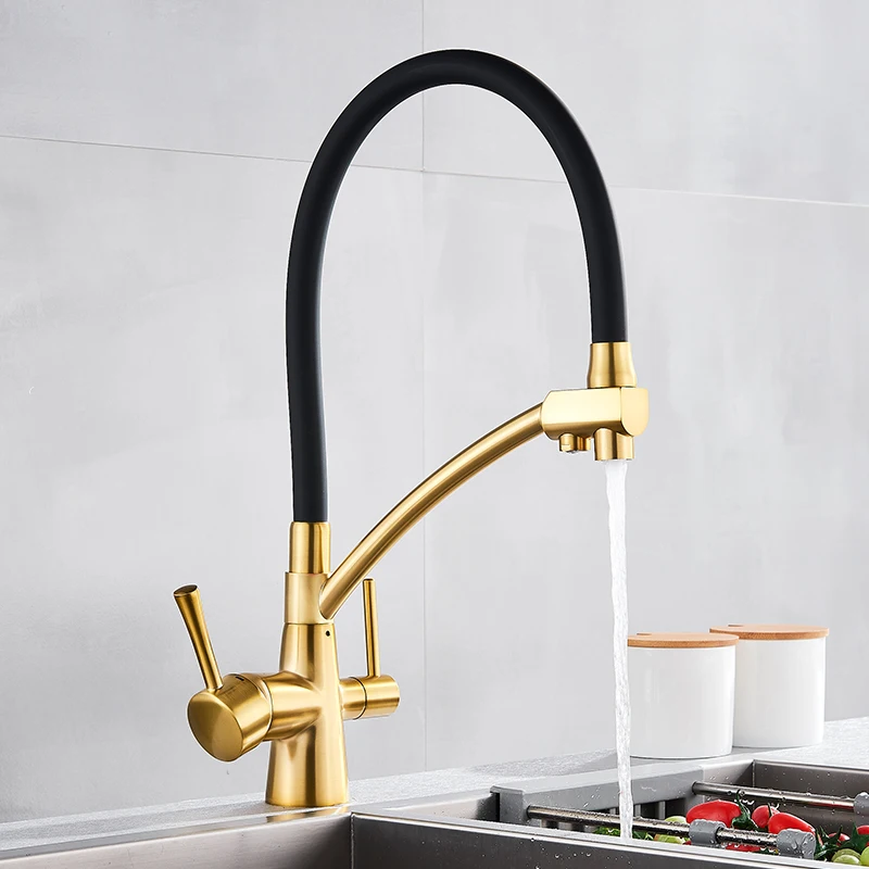  Quyanre Filter Kitchen Faucet Tap 3 in 1 Purifier Kitchen Drinking Filter Water Crane Tap For Kitch