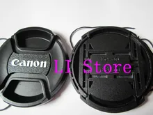 1pcs lot C Camera Front Lens Cap Cover 58mm 58 mm Center Pinch Snap With Anti