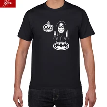 Ozzy osborn Earth band Футболка мужская черная Sabbath крутая футболка мужская великая Ozz хлопок Повседневная металлическая полоса размера плюс футболки