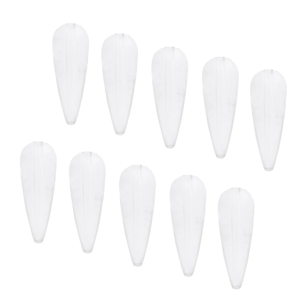 10 pcs Fishing Float Acrylic Floating Bombarda Floats Sinking Sbirolino Spirolino Bombarda Trout Pose Floats 3.5g