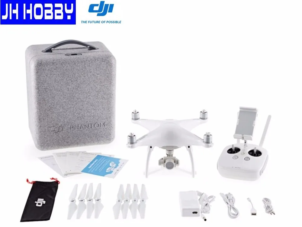 In Stock DJI Phantom 4 With 4K Camera Drones Photographer Quadcopter Helicopter FPV Photography Visual Tracking