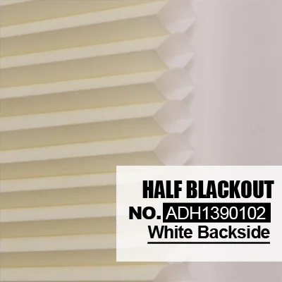Современный Шум снижение Водонепроницаемый плотные сотовидные сотовые жалюзи шторы рольставни Шторы для Гостиная окна Шторы s - Цвет: Half Blackout