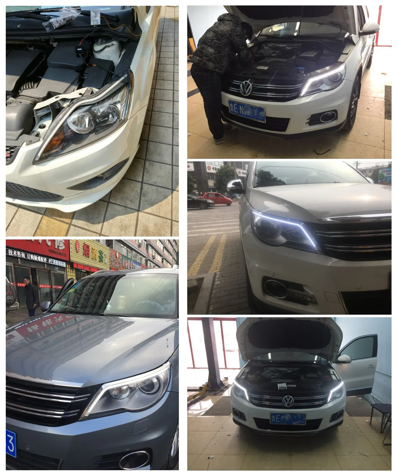 2 шт.(Tiguan) налобный фонарь с высокой яркостью и слезоточивым глазом светодиодный налобный фонарь