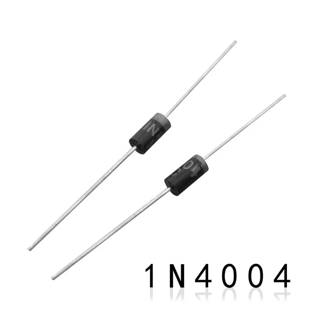 

100PCS/LOT 100pcs Rectifier Diode 1A 400V DO-41 1N4004 NEW