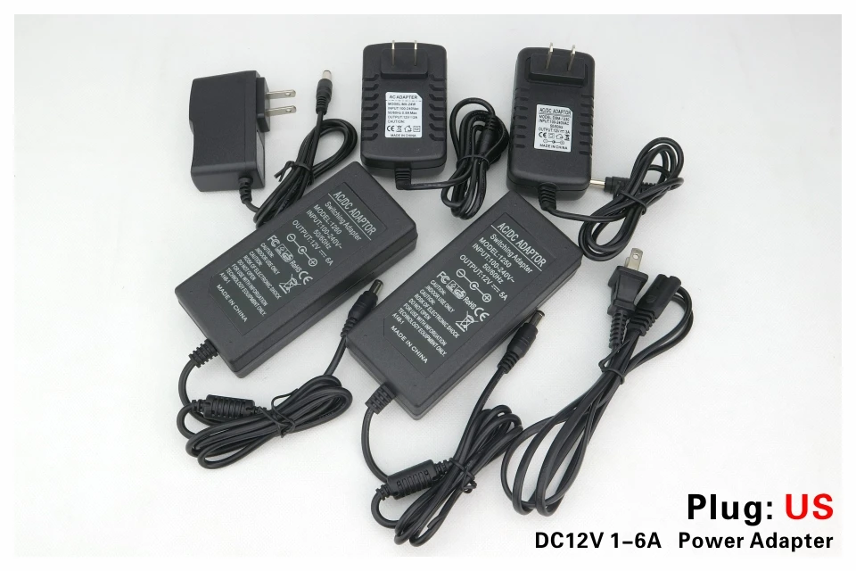 Адаптер питания DC12V 1A 2A 3A 5A 6A осветительные трансформаторы AC 110 V 220 V к DC 12 V 12 вольт ЕС США светодиодный драйвер для светодиодной ленты