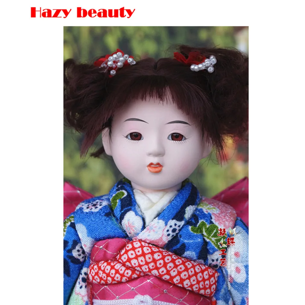 22 24CM Japanese Ichimatsu dolls Checkered dolls human form May human