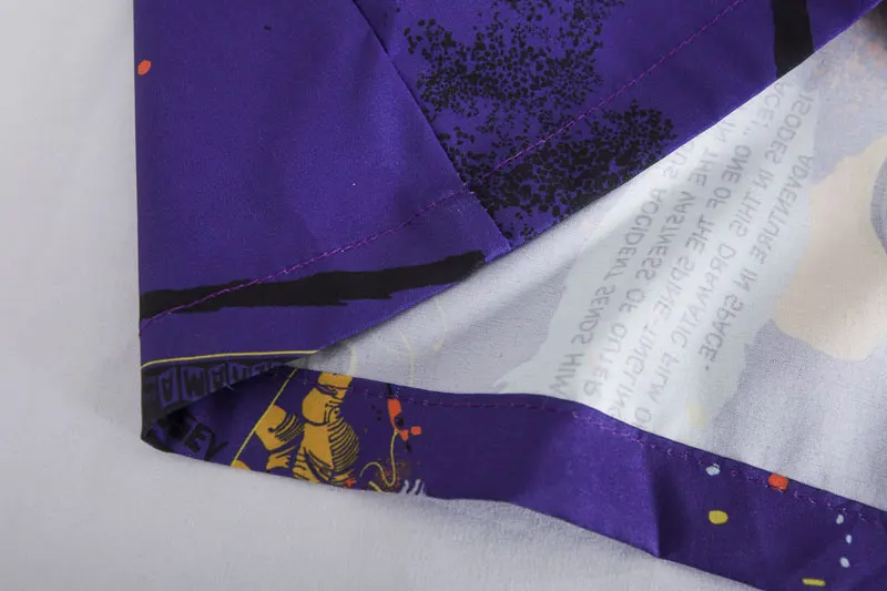 Astronaut Graffiti Ink Print Dress Shirts 6