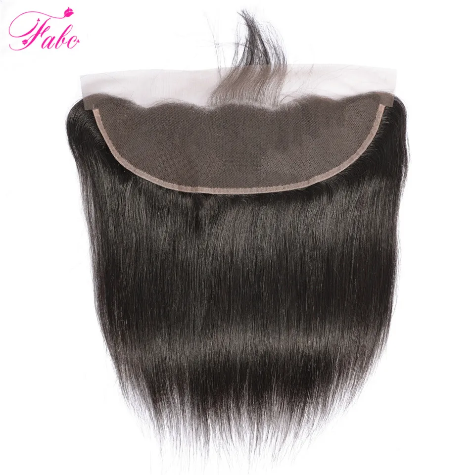 FABC волосы перуанские прямые 3 пряди не Реми человеческие волосы пряди с фронтальным ухом до уха с детскими волосами
