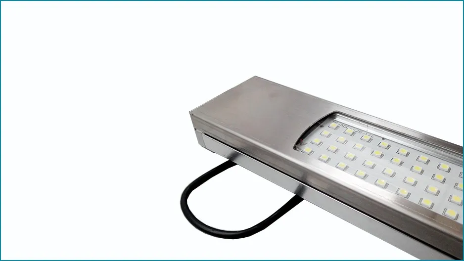 HNTD 40 W светодиодный Панель свет 24 V DC светодиодный металлический свет работы ЧПУ работы инструмент для освещения TD46 Водонепроницаемый IP67