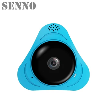 

960P Triangle WIFI IP Camera IR Baby Monitor Two-Way Audio Home Security Wireless Camera Android Panorama Camera 3D 360 Degree