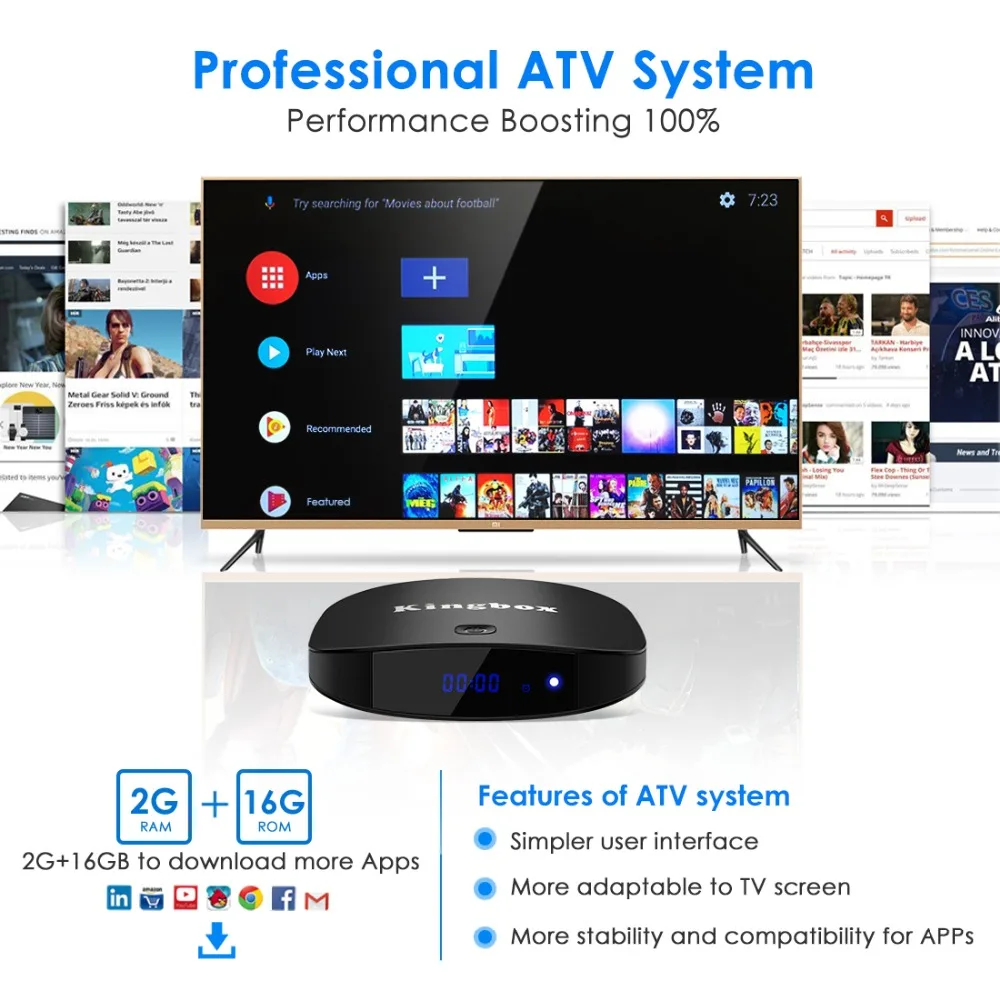 K2 PRO Smart TV Box Android 8.1 2GB 16GB RK3399 1080p 4K Wifi Google Play Netflix Set top Box Media Player Android Box 8.1