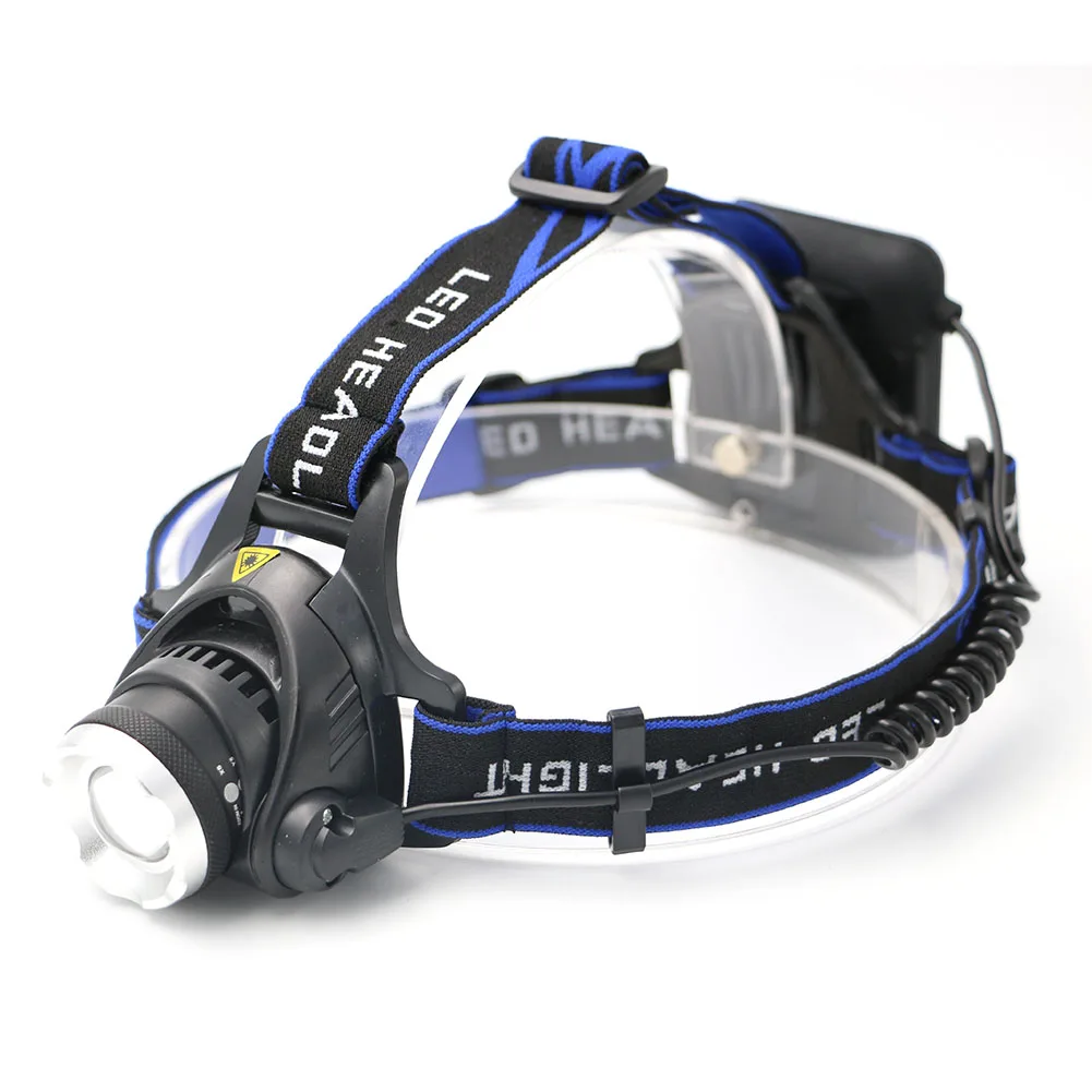 

Mini LED Headlamp Headlight XM-L T6 Rainproof Flashlight Outdoor Camping Head Light Lamp Torch Lantern Power by 4*AA Battery