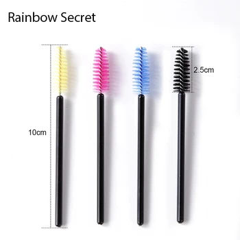 

Cocute 50Pcs Disposable Eyelash Brush Comb Lashes Mascara Wands Eye Lashes Extension Applicator Women Makeup Tool for Eye Lash