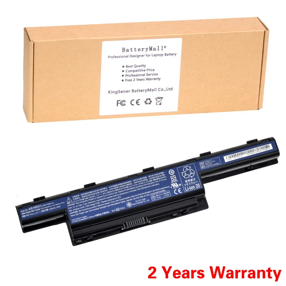 Japanese Cell Original New AS10D31 Laptop Battery for Acer 4741G 5741G 5742G 5750G 7750G AS10D41 AS10D51 AS10D71 AS10D81 AS10D73