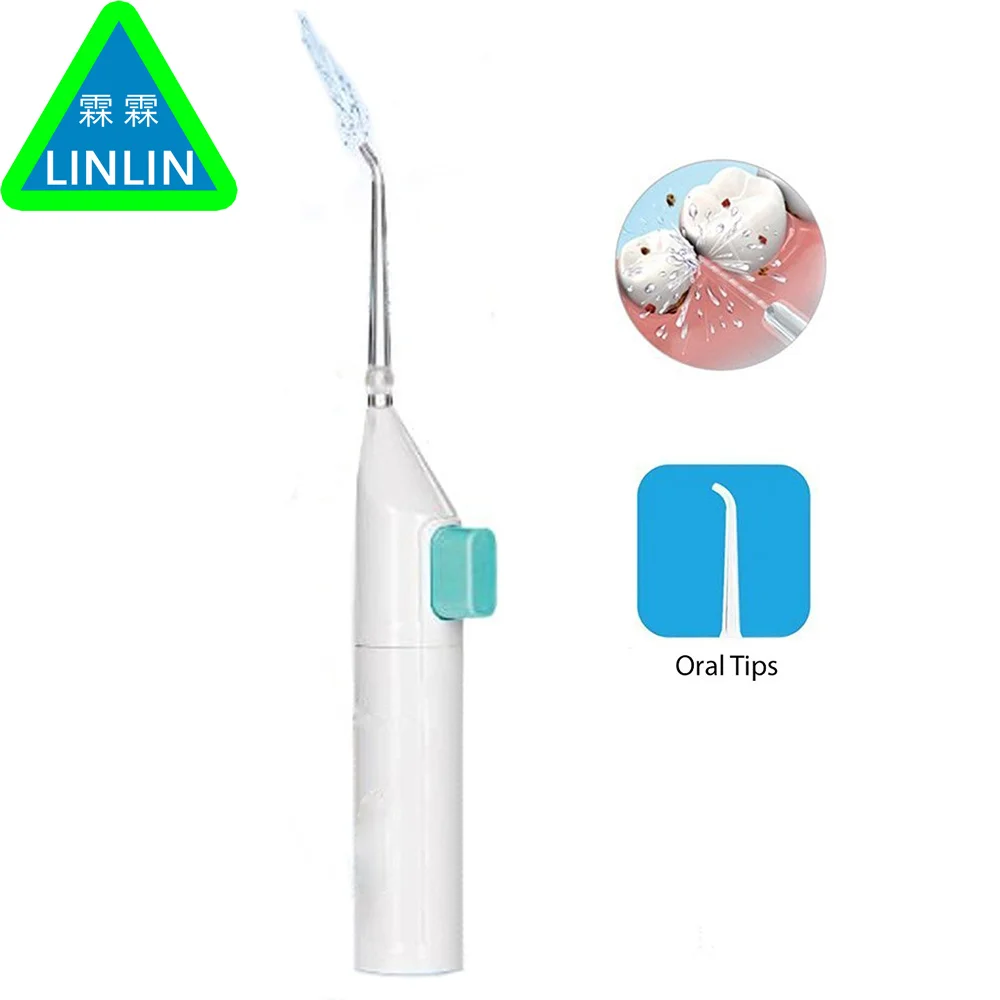 Linlin портативная воздушная зубная гигиеническая нить зубная водная струя для чистки зубов мундштук рта отбеливающие полоски для зубов