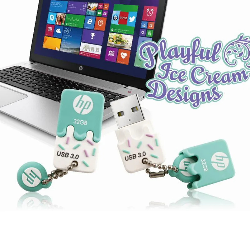 Оригинальная силиконовая usb флешка 32 ГБ для мороженого USB3.0 хит продаж карта