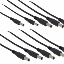 ; набор из 10/20/50/100/200/500 нижнее белье двух видов: мужские 5,5X2,1 мм DC Мощность Соединительный Кабель-адаптер косичка коммутационным шнуром