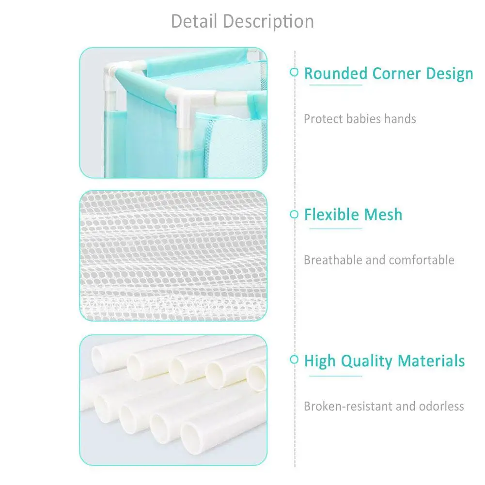 Beli Anak Hexagonal Boks Playard Mainan Dicuci Bola Laut Kolam Renang untuk Bayi Balita Aman Merangkak
